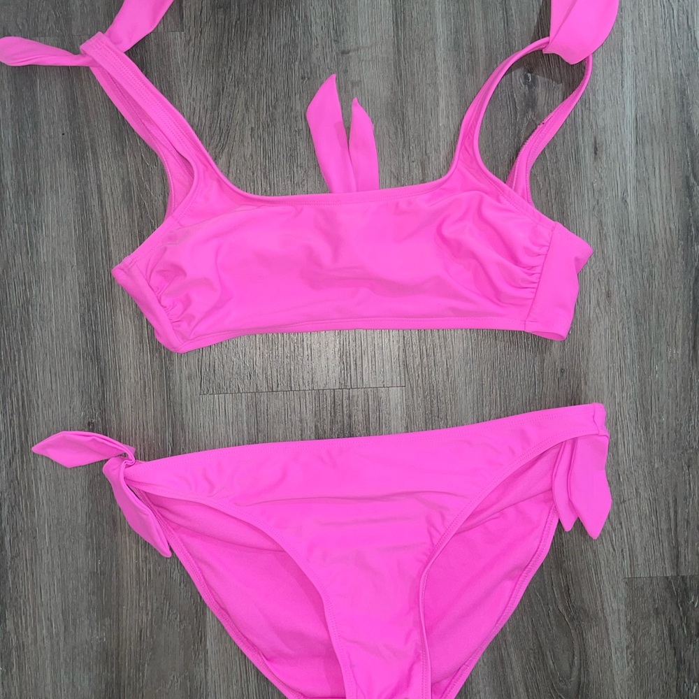 XL hot pink swim suit